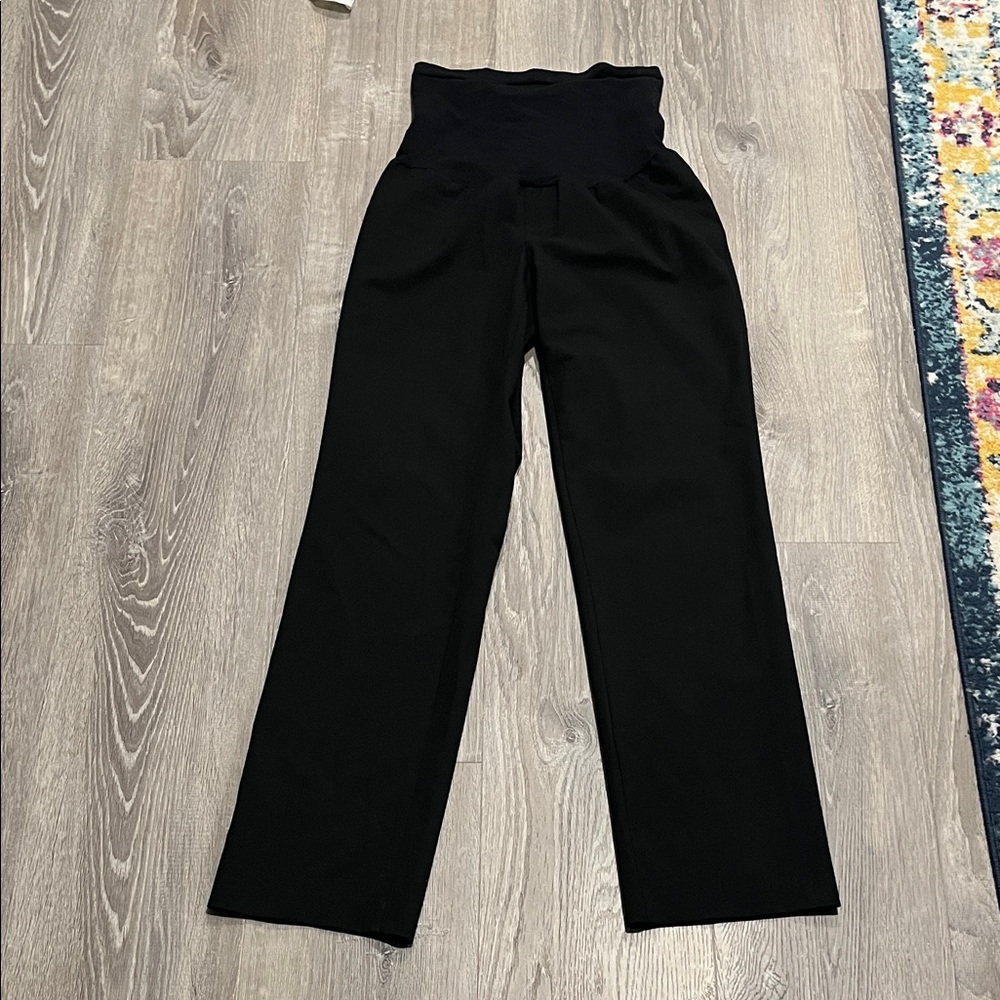 Motherhood Maternity Work Black Dress Pants